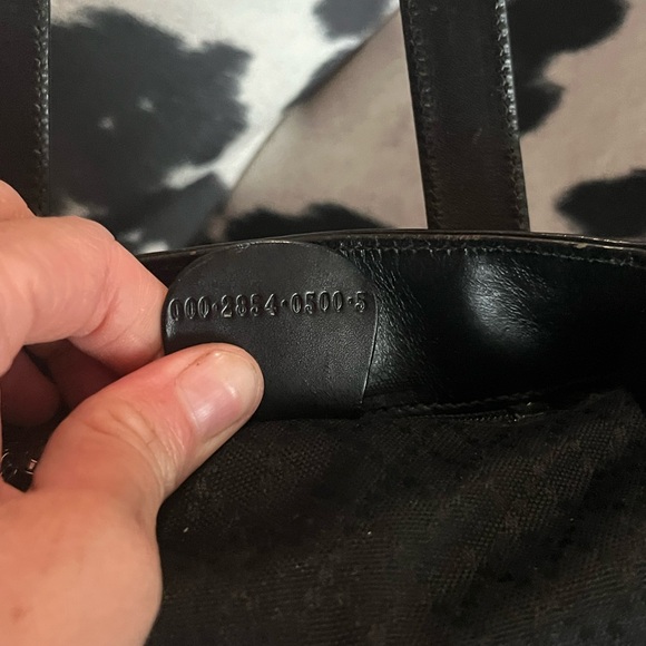 GUCCI Black Canvas 90s Mini Handbag - Picture 17 of 17